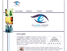 Tablet Screenshot of evaoptika.com